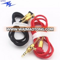 High Quality 90 Degrees 3.5mm Male to Male Car AUX Cord Cable