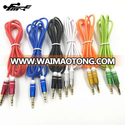 Audio tester cable 3.5mm audio cable car audio power cable