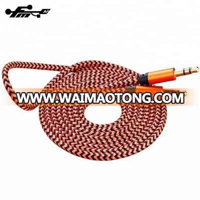 Wholesale products hot color 3.5mm audio guide cable for speakers