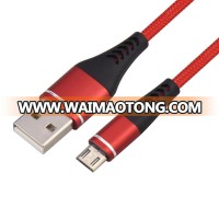 5V 2A Waimaotong hot zinc alloy connector 3ft USB 3.1 Type-C data charging cable cord for smartphone