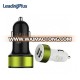 Mobile Phone Accessories Quick Charge 3.0 Portable Mobile Phone Charger , 5V2.1A Dual Usb Car Charger