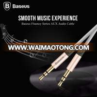 Baseus Jack 3.5mm Aux Cable Male to Male 3.5 mm Audio Cable For Car Stereo PM4 PM3 Headphone Speaker Computer Aux Cord 1.2m