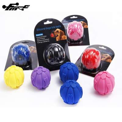 high quality dog toy chew ball for pet bite ball